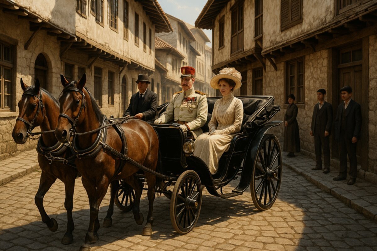 Echoes of Sarajevo: The Archduke's Assassination That Ignited WWI - Historical turning point article about 20th-century, wwi