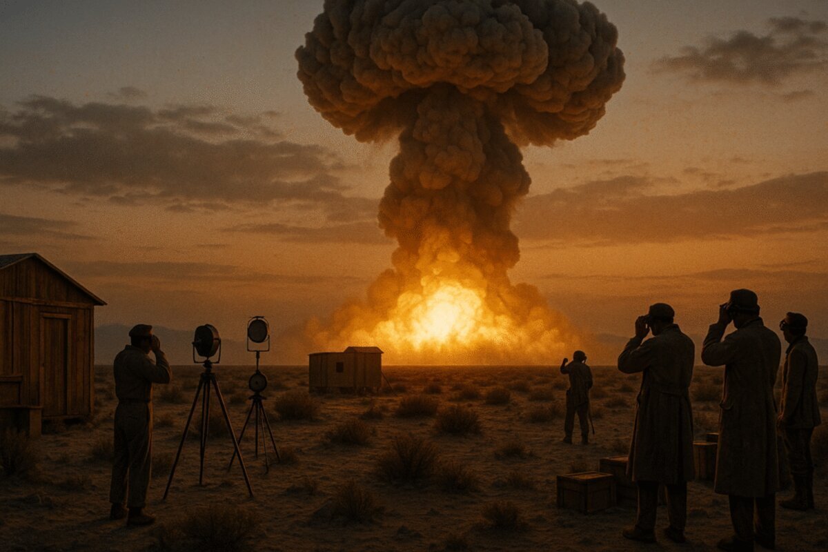 Trinity Spark: The First Atomic Blast that Ignited the Nuclear Age - Historical turning point article about 20th-century, wwii